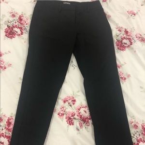 Express black editor dress pants